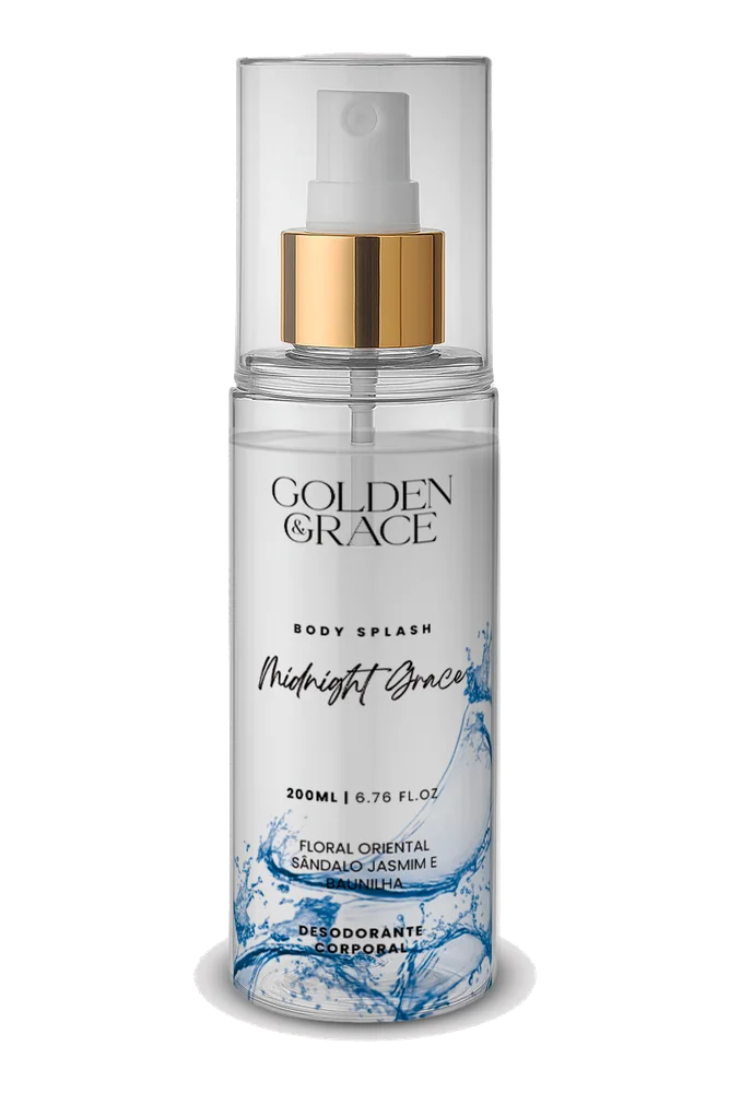 Frasco de body splash Midnight Grace, 200 ml