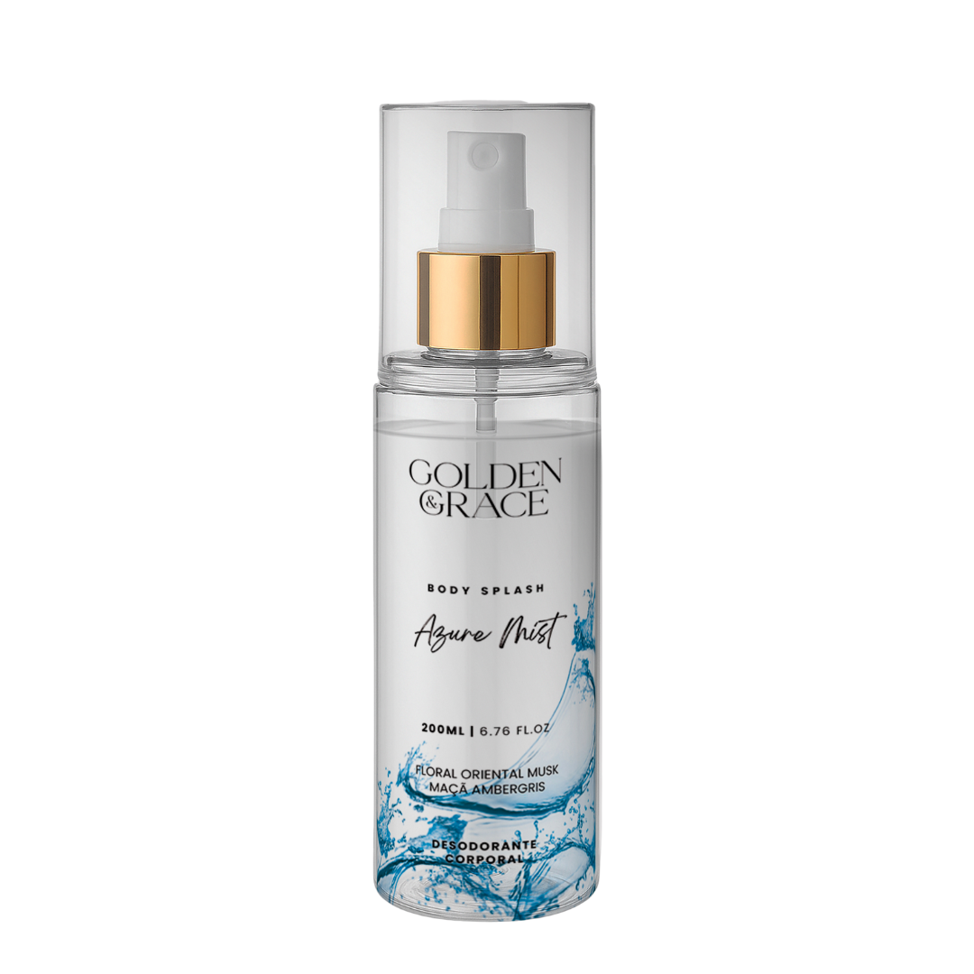 Azure Mist – Golden & Grace - Body Splash Feminino - 200ML