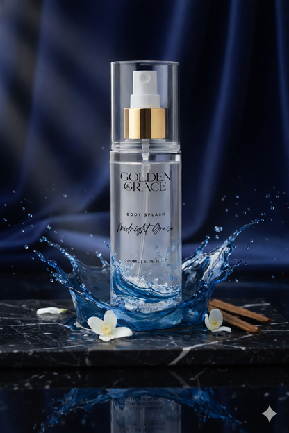 Midnight Grace – Golden & Grace - Body Splash Feminino - 200ML