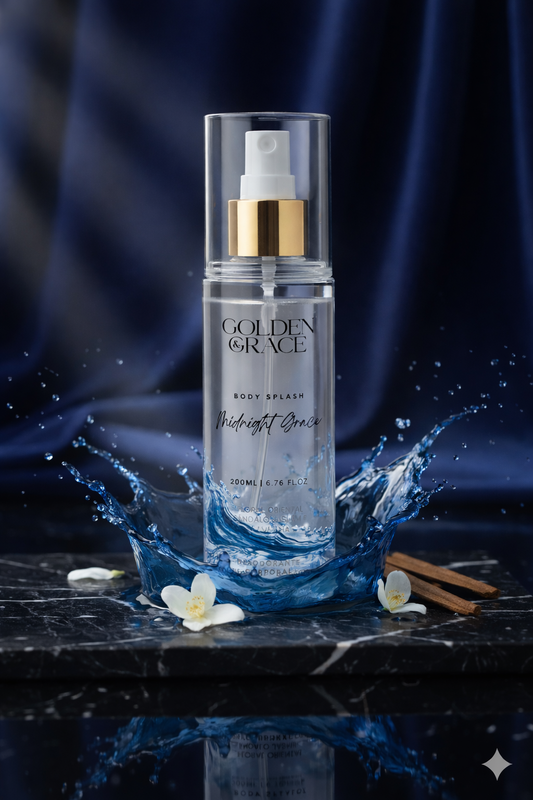 Midnight Grace – Golden & Grace - Body Splash Feminino - 200ML