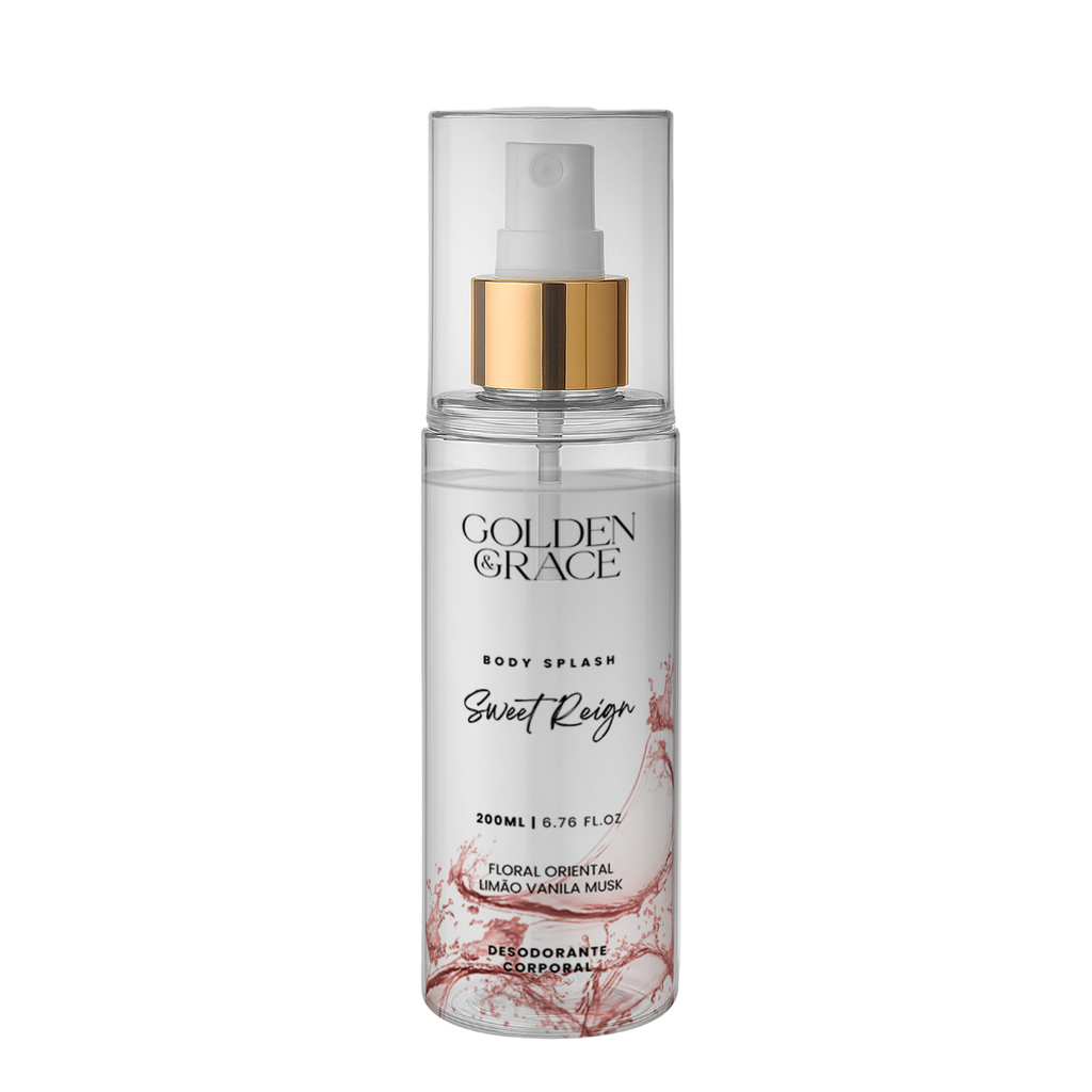 Sweet Reign – Golden & Grace - Body Splash Feminino - 200ML